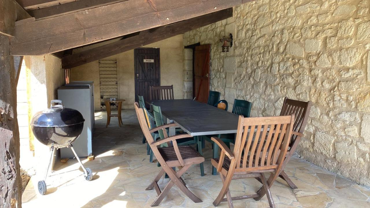Gite 3 Etoiles Avec Piscine Dordogne Minzac Ngoại thất bức ảnh