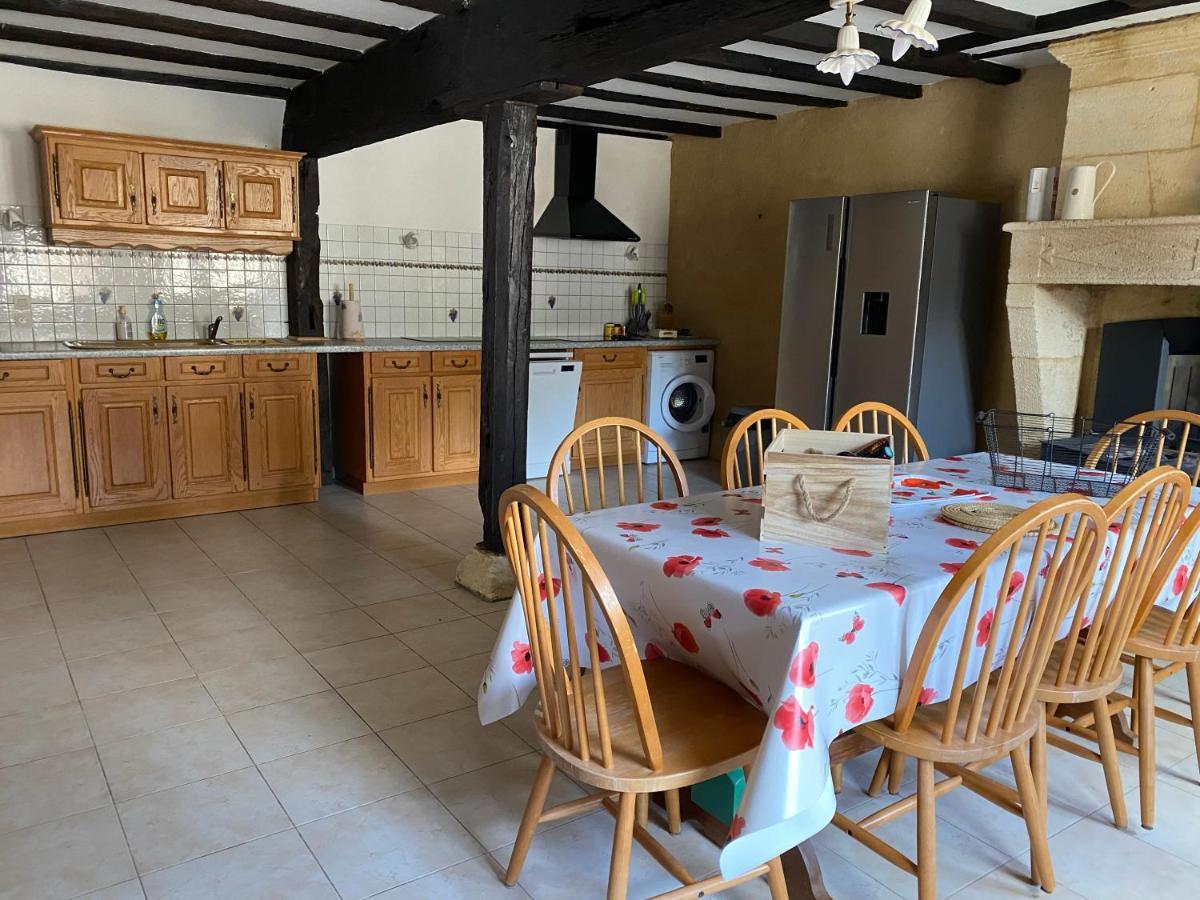 Gite 3 Etoiles Avec Piscine Dordogne Minzac Ngoại thất bức ảnh